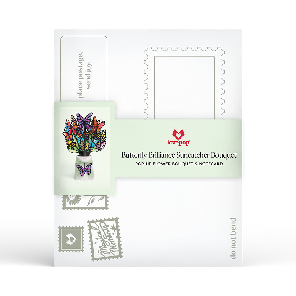 Butterfly Brilliance Suncatcher Bouquet