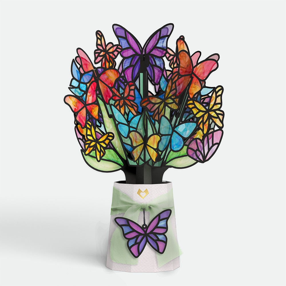 Butterfly Brilliance Suncatcher Bouquet
