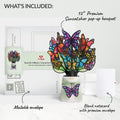 Butterfly Brilliance Suncatcher Bouquet