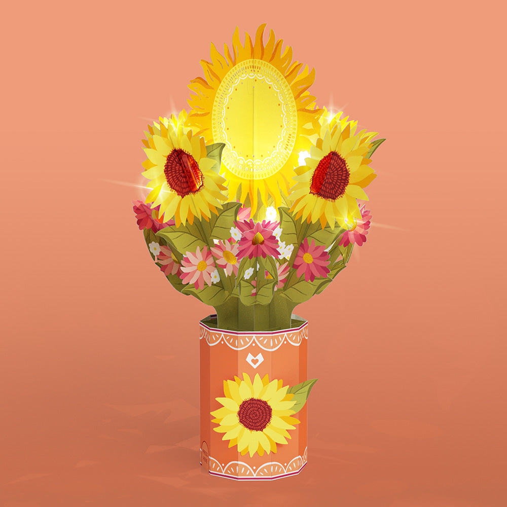 Sunflower Sunshine Light-Up Bouquet