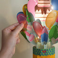 Snappy Birthday Alligator Pop-Up Card & Light-Up Bouquet Bundle