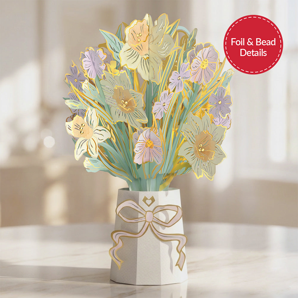 Gilded Daffodil Luxe Bouquet