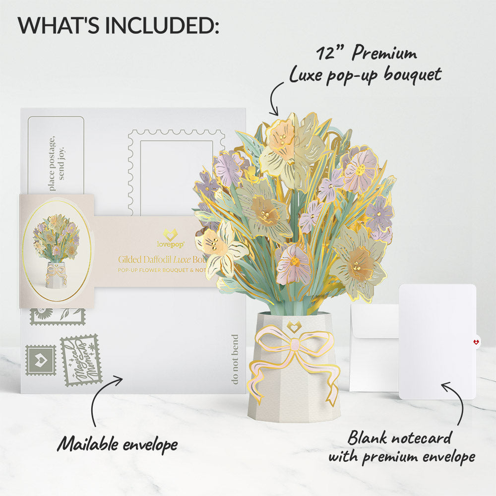 Gilded Daffodil Luxe Bouquet