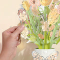 Mother's Day Grateful For You Roses Pop-Up Card & Luxe Bouquet