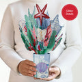 Coastal Treasure Glitter Bouquet