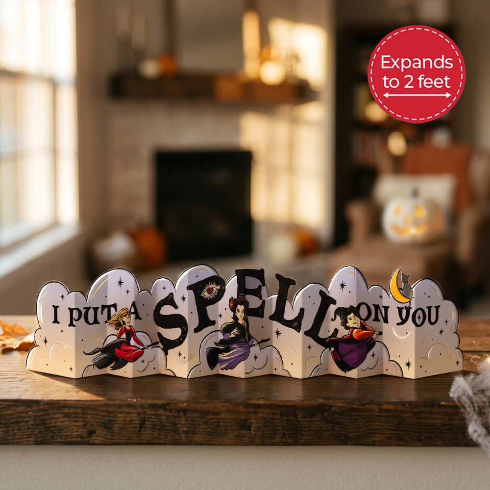 Disney Hocus Pocus I Put a Spell on You Loooooong Card™ (Expands to 2 feet)