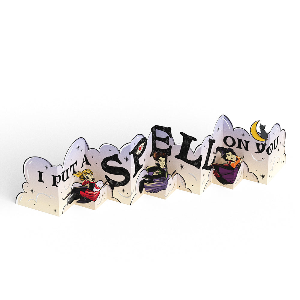 Disney Hocus Pocus I Put a Spell on You Loooooong Card™ (Expands to 2 feet)