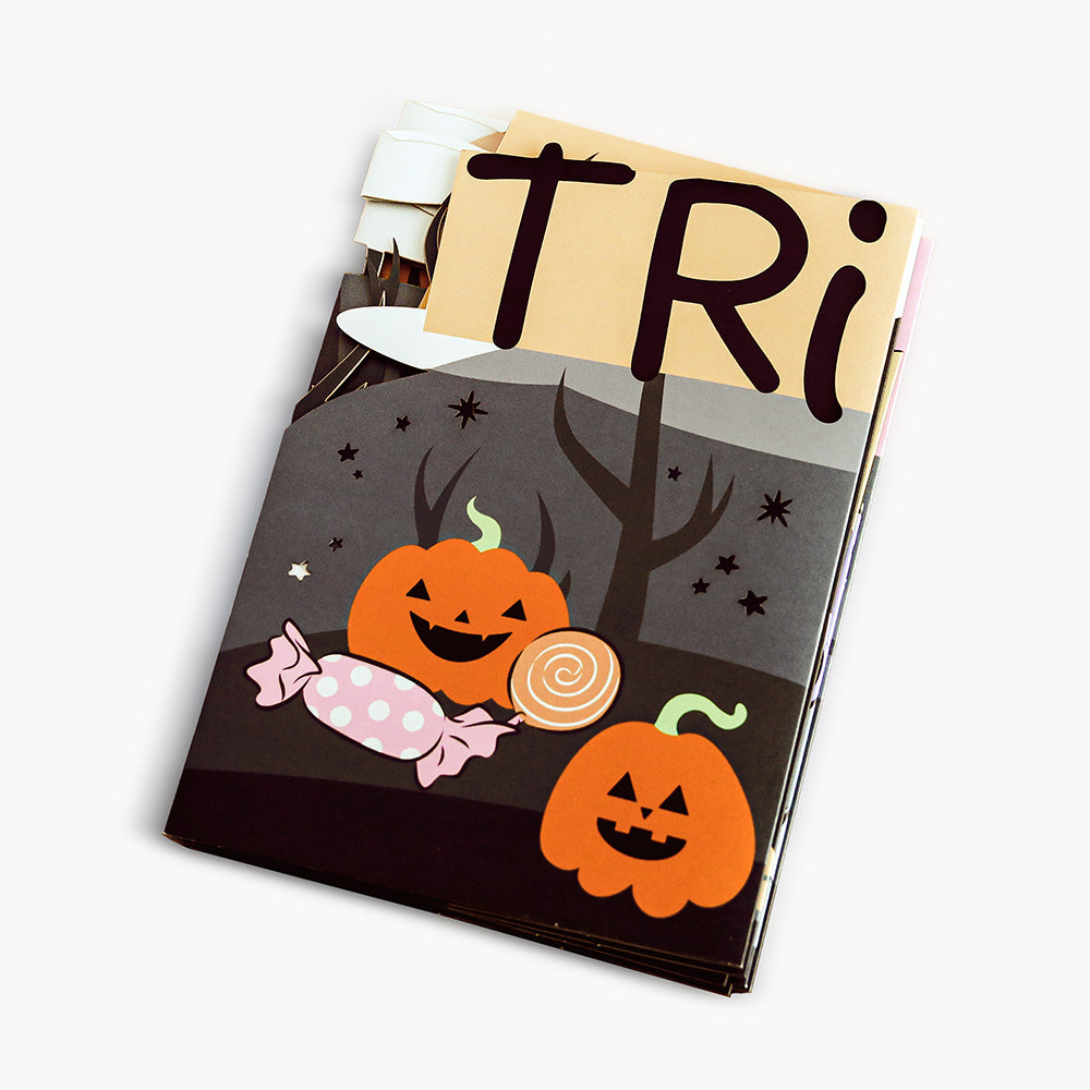 Disney's Winnie the Pooh Trick or Treat Halloween Loooooong Card™ (Expands to 2 feet)