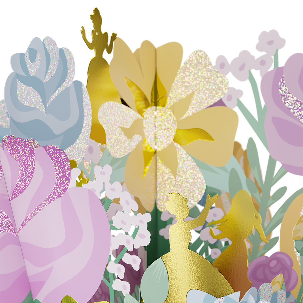 Disney Princess You Make the Whole Kingdom Shine Glitter Flower Buds Bouquet