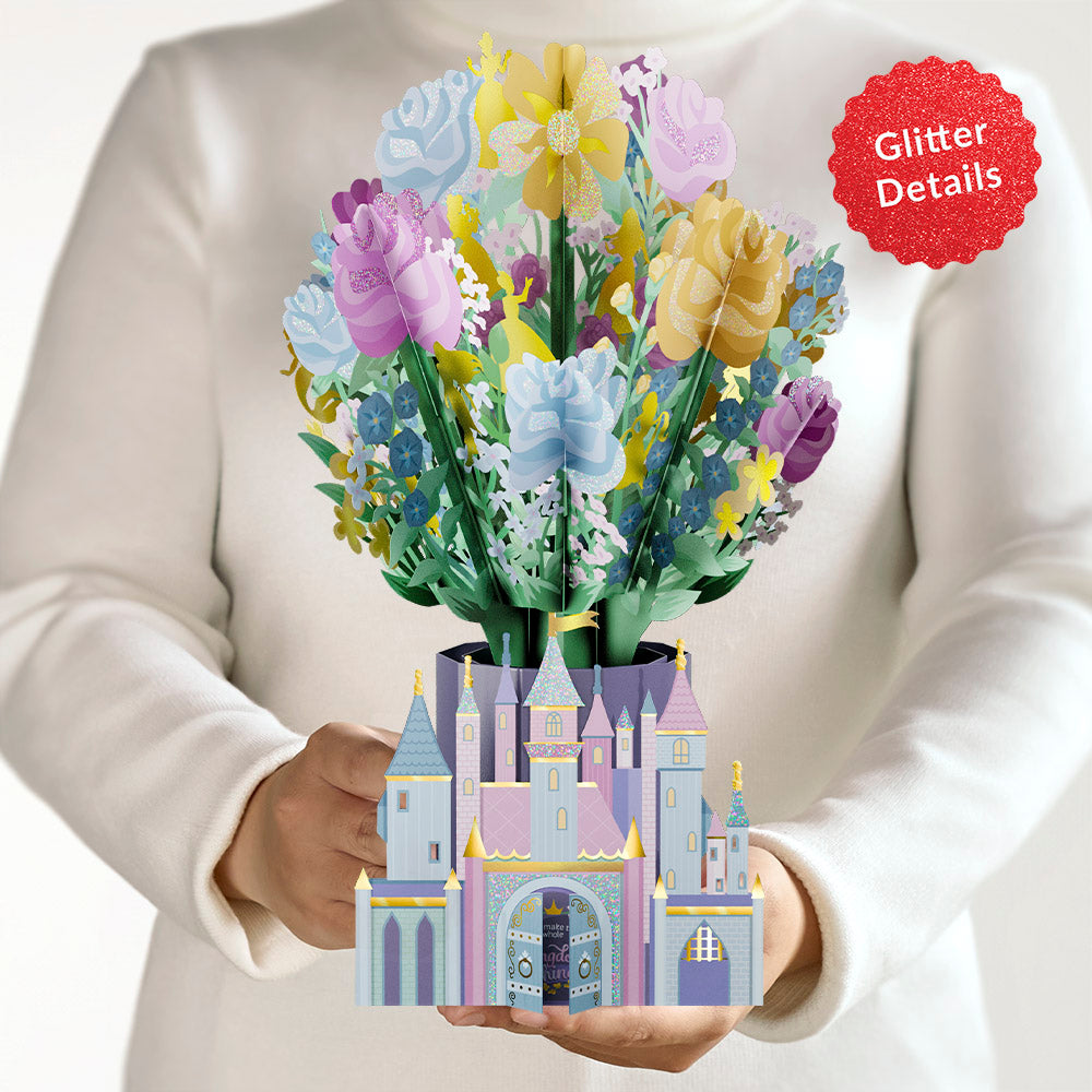 Disney Princess You Make the Whole Kingdom Shine Glitter Flower Buds Bouquet