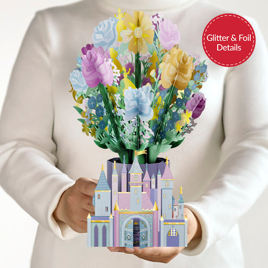 Disney Princess You Make the Whole Kingdom Shine Glitter Flower Buds Bouquet