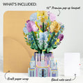 Disney Princess You Make the Whole Kingdom Shine Glitter Flower Buds Bouquet