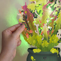 Halloween Cauldron Light-Up Bouquet