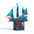 Pirate Ship Unboxed Pop-Up Paper Sculpture