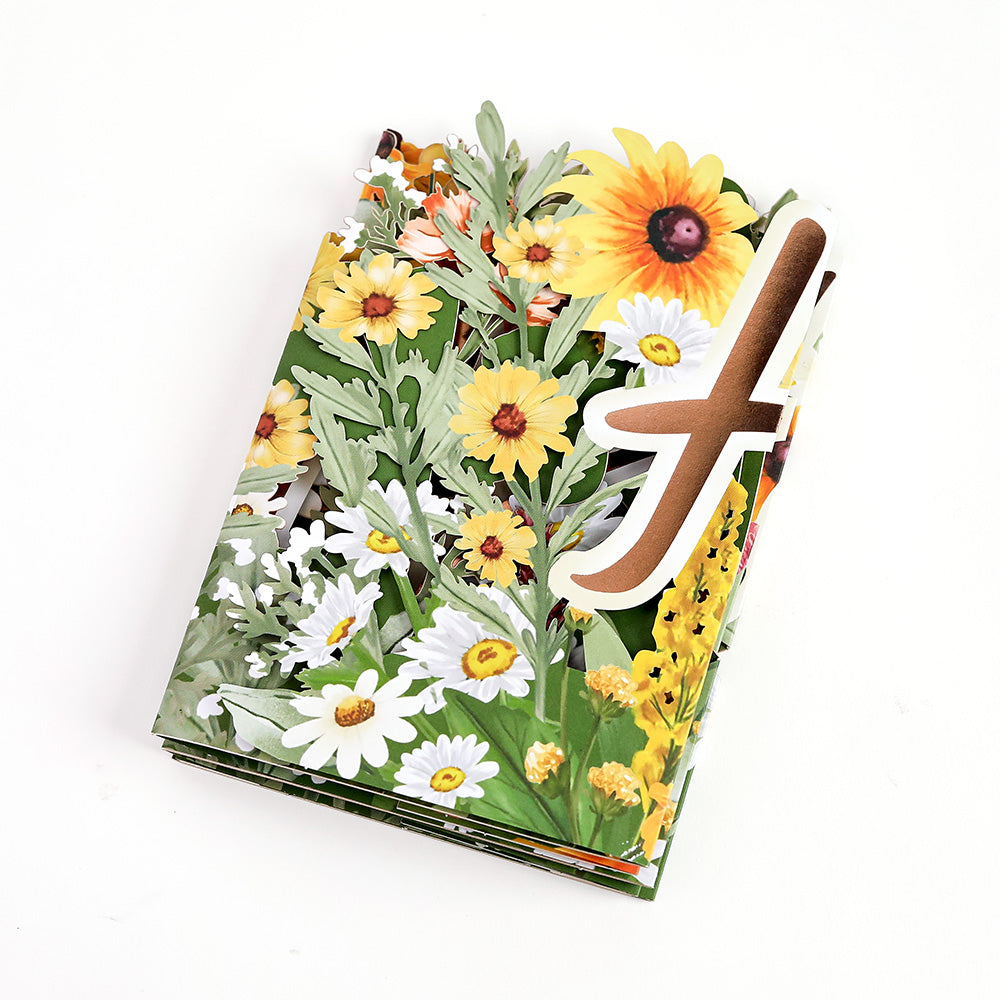 Wildflowers Birthday Loooooong Card™ (Expands to 18 inches)