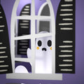 Haunted House Halloween Light-Up Decor