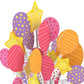 70th Birthday Balloons Giant Pop-Up Gift and Sentiment Set