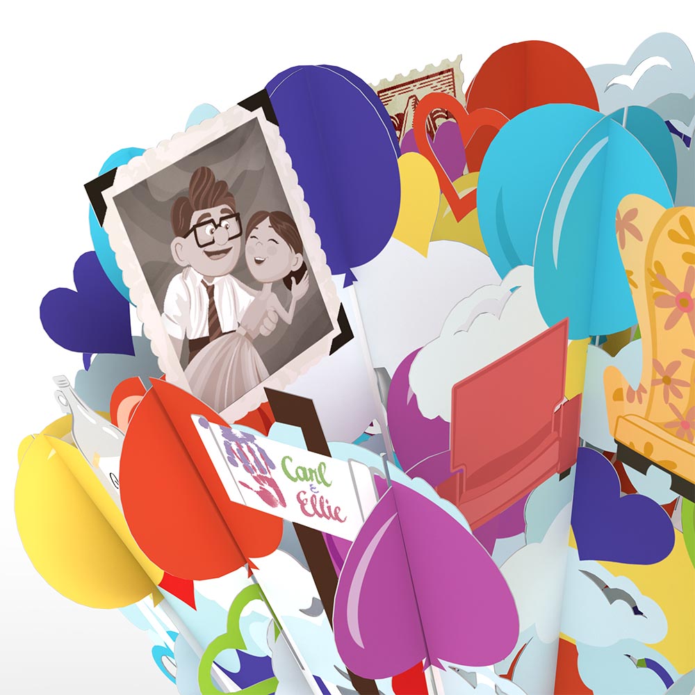 Disney and Pixar Up My Greatest Adventure Valentine Bundle
