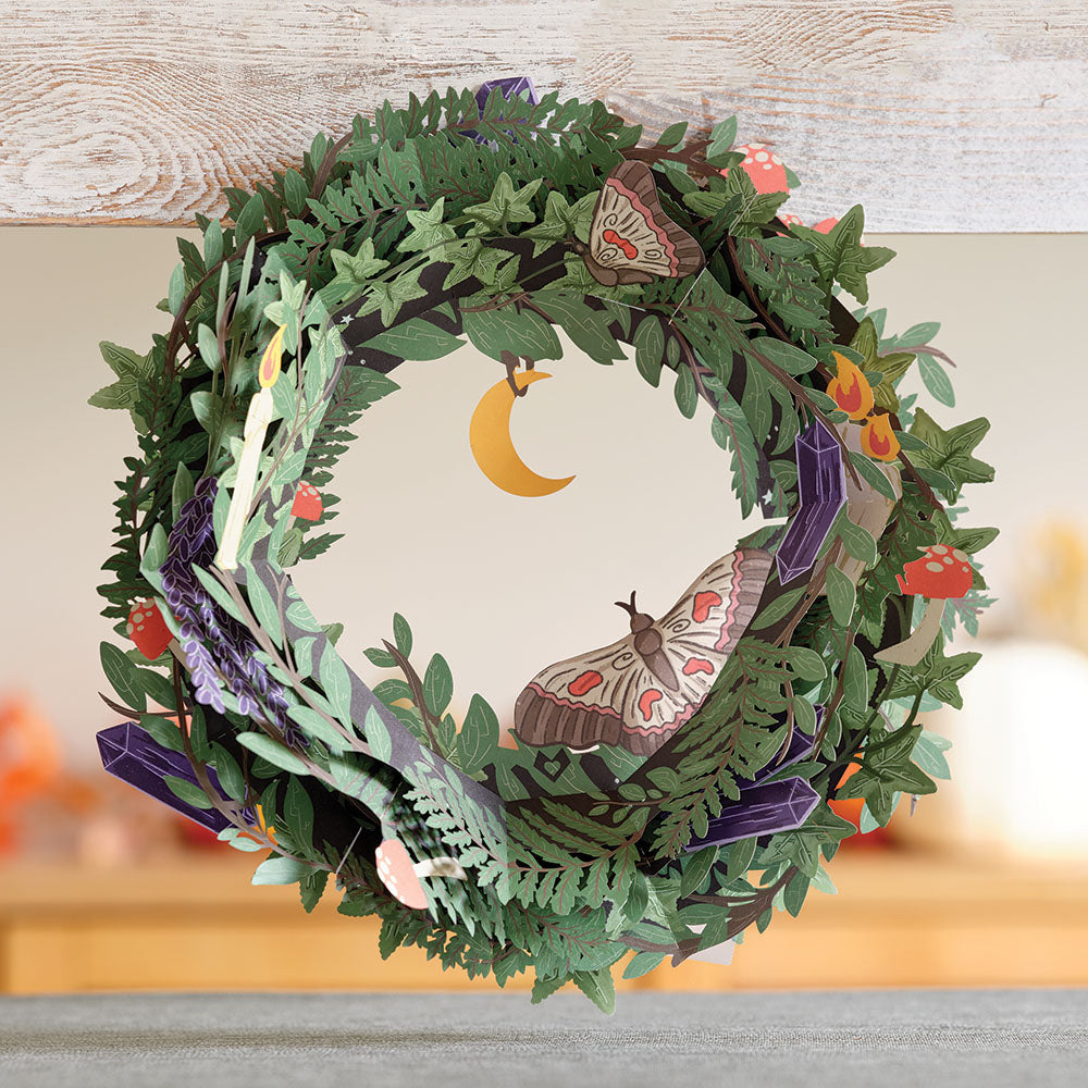 Witchy Halloween Wreath