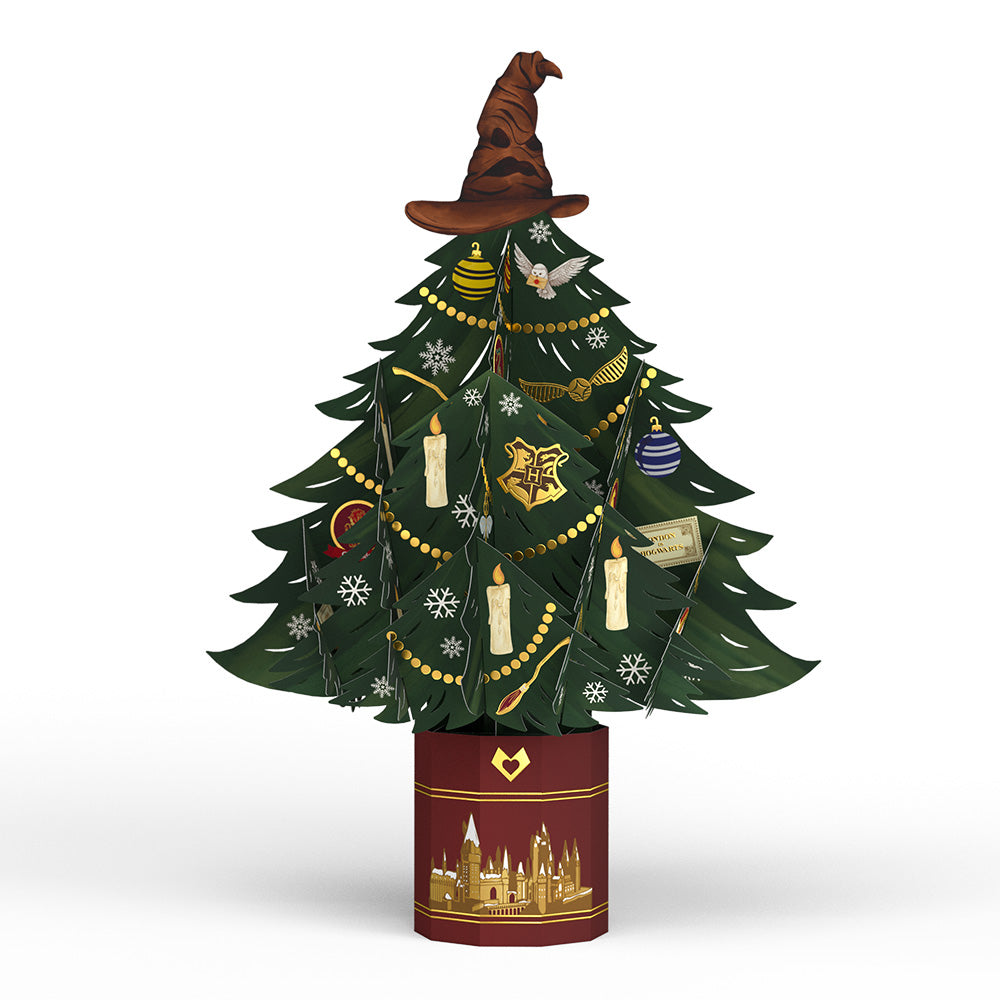 Harry Potter™ Christmas Tree Pop-Up Bouquet – Lovepop harry-potter-christmas-tree-pop-up-bouquet-lovepop