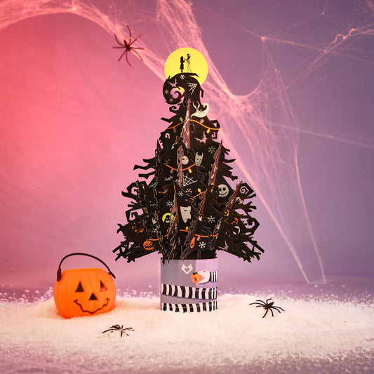 Disney Tim Burton's The Nightmare Before Christmas Holiday Tree Pop-Up Bouquet