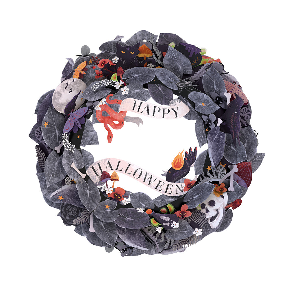 Enchantingly Eerie Halloween Wreath and Sentiment Set for Niece