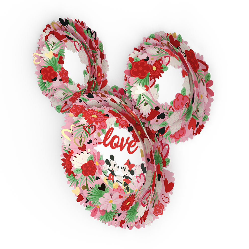 Disney's Mickey and Minnie Mouse Love Wreath