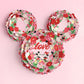 Disney's Mickey and Minnie Mouse Love Wreath
