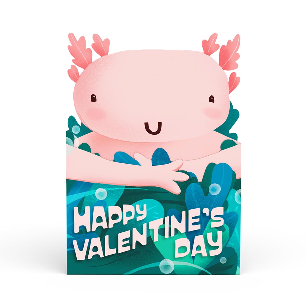 I Love You Alot’l Valentine Tri-Fold Card