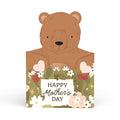 I Love You Beary Much Mother's Day Tri-Fold Card