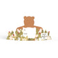 I Love You Beary Much Mother's Day Tri-Fold Card