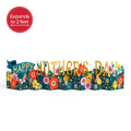 Vibrant Blooms Mother's Day Loooooong Card™ (Expands to 2 feet)