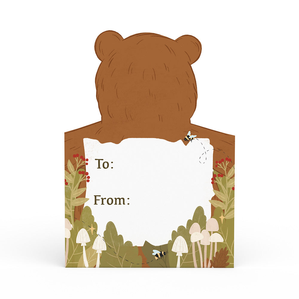 Happy Father's Day Bear Tri-Fold Card