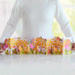 Groovy Florals Birthday Loooooong Card™ (Expands to 2 feet)