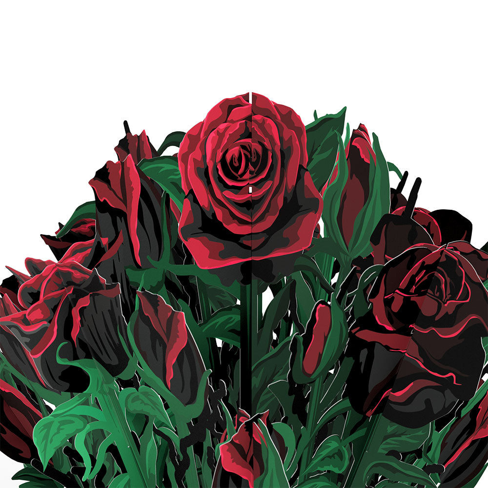 Star Wars™ Darth Vader™ Be Mine Pop-Up Card & Flower Buds Bouquet Bundle
