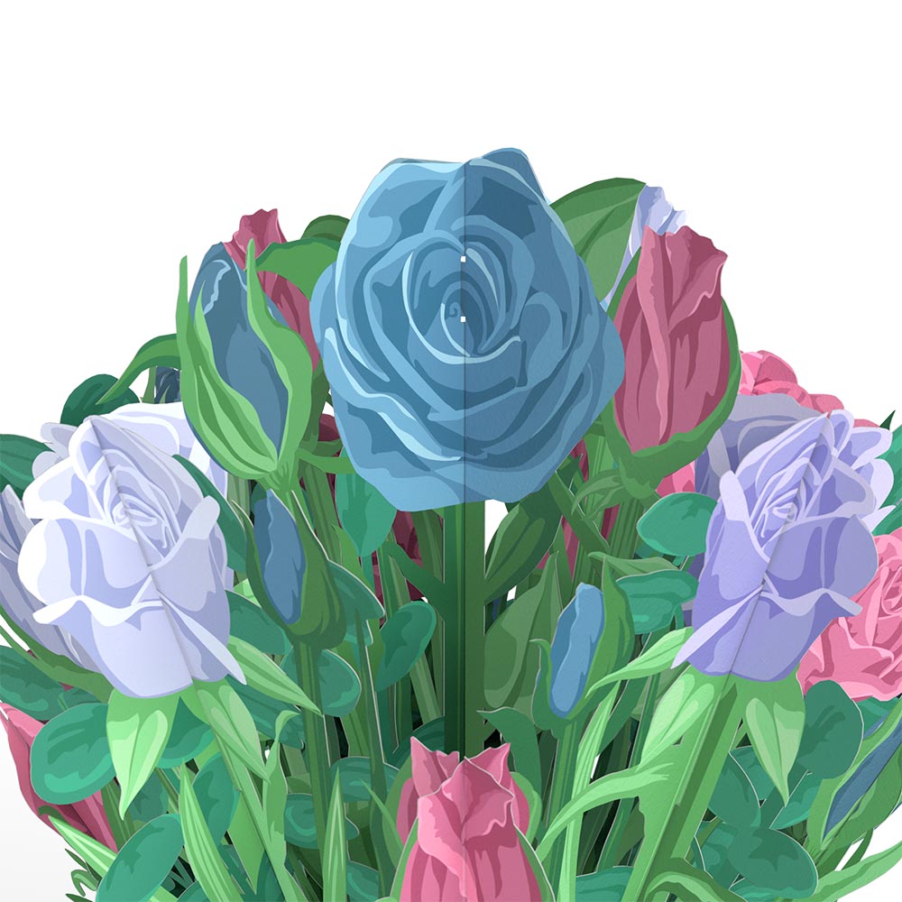 Star Wars™ The Mandalorian™ Grogu™ Birthday Pop-Up Card & Flower Buds Bouquet Bundle