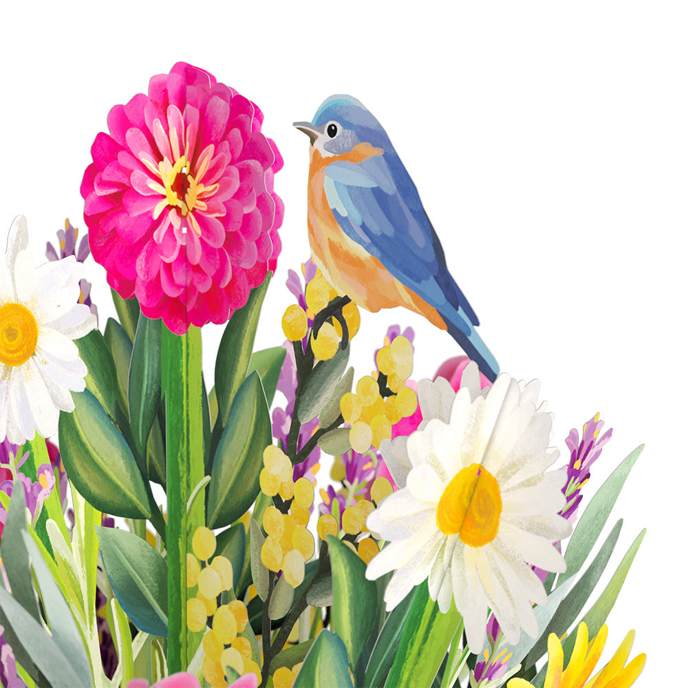 Black-Eyed Susan Mother's Day Bouquet and Sentiment Set for Grandma