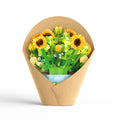 Daisy Greetings Plushpop Card and Bouquet Bundle
