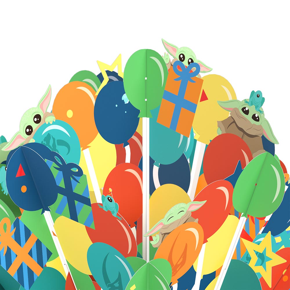 Star Wars™ The Mandalorian™ Grogu™ Birthday Balloon Bouquet