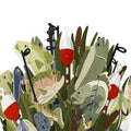 Kick-Bass Dad Father's Day Pop-Up Card & Bouquet Bundle