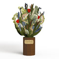 Birthday Cod Pop-Up Card & Bouquet Bundle