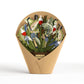 Kick-Bass Dad Father's Day Pop-Up Card & Bouquet Bundle