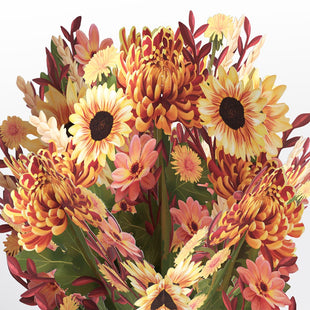 Fall Sunshine Thank You Bouquet and Sentiment Set