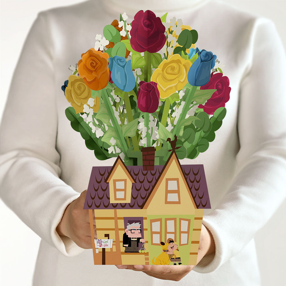 Disney and Pixar Up House Flower Buds Bouquet