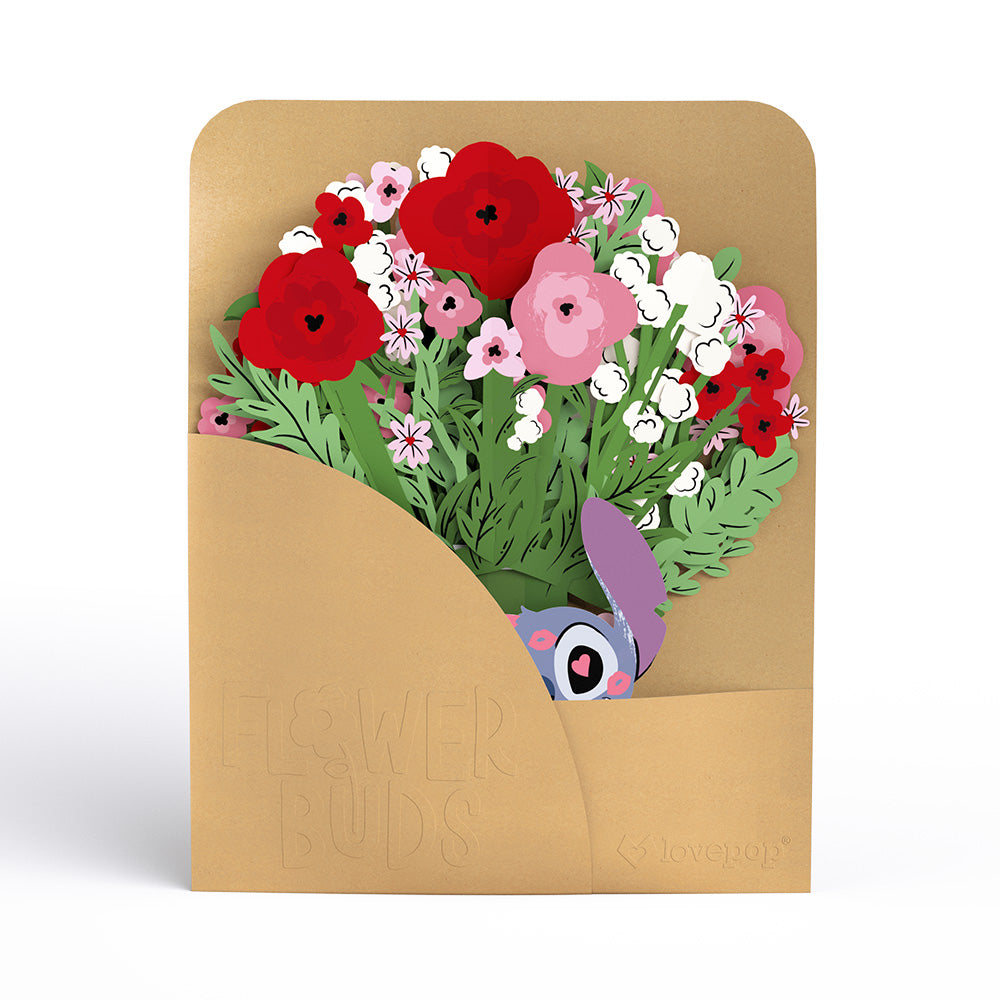 Disney's Stitch Be Mine Flower Buds Bouquet