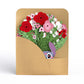 Disney’s Stitch Be Mine Pop-Up Card & Flower Buds Bouquet Bundle