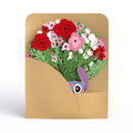 Disney’s Stitch Be Mine Pop-Up Card & Flower Buds Bouquet Bundle