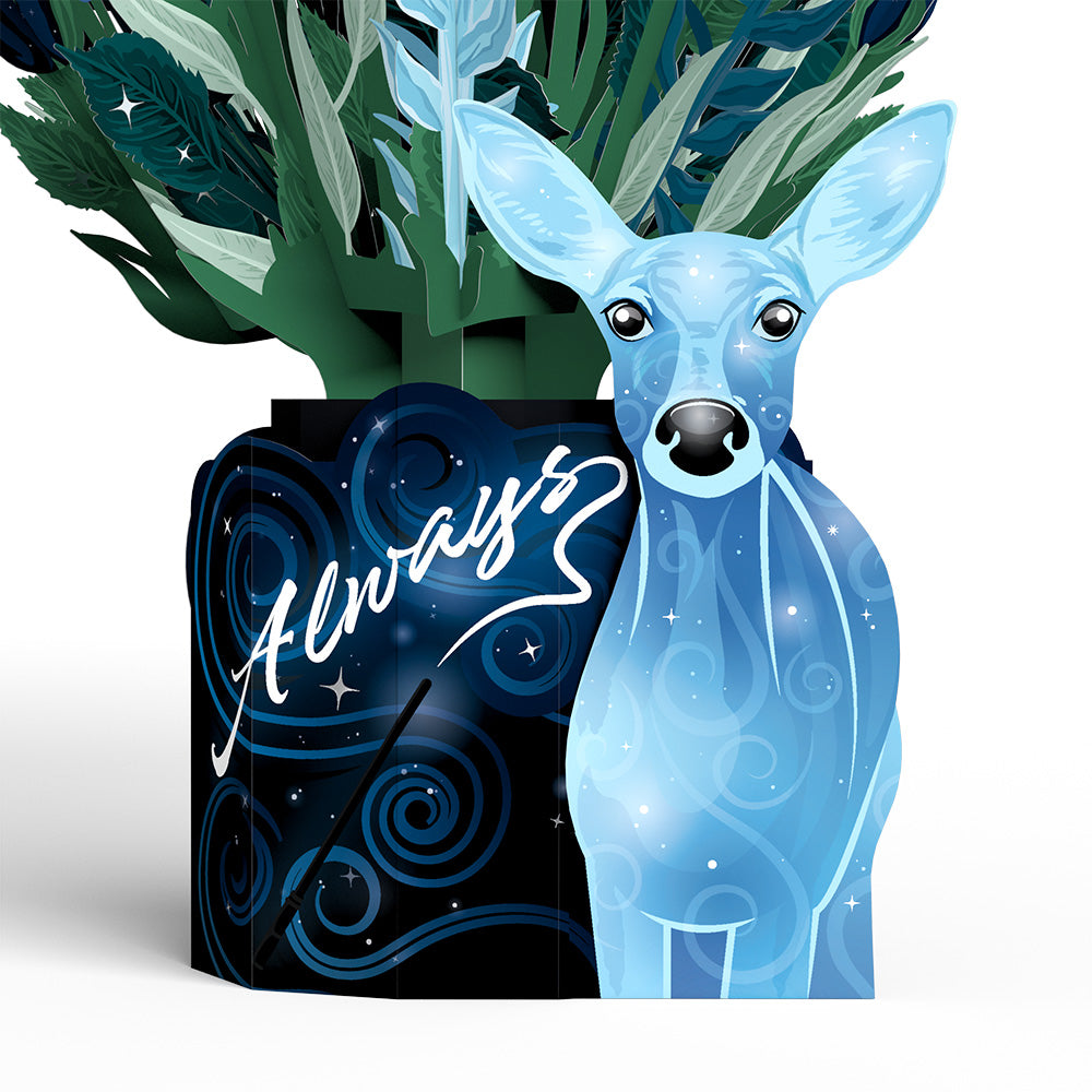 Harry Potter™ Always  Pop-Up Card & Flower Buds Bouquet Bundle