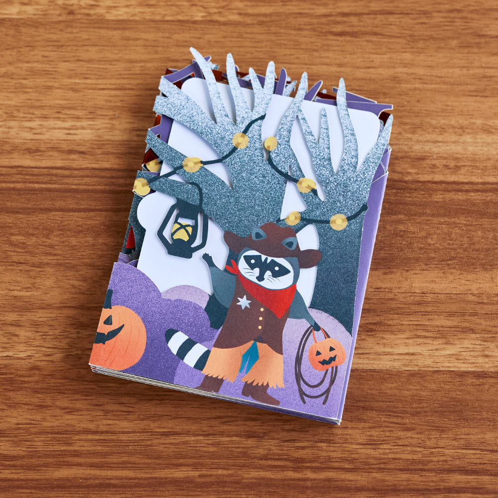 Happy Halloween Trick-or-Treat Loooooong Card™ (Expands to 2 feet)