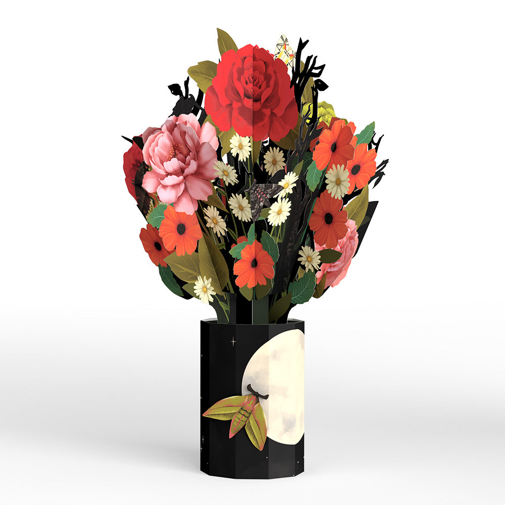 Midnight Florals Pop-Up Card & Bouquet Bundle